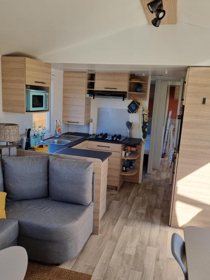 Mobilhome 6 Personnes Biville-sur-Mer 外观 照片