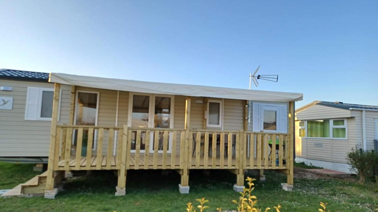 Mobilhome 6 Personnes Biville-sur-Mer 外观 照片