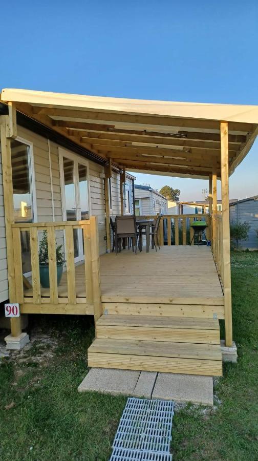 Mobilhome 6 Personnes Biville-sur-Mer 外观 照片