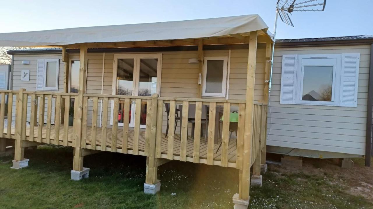 Mobilhome 6 Personnes Biville-sur-Mer 外观 照片